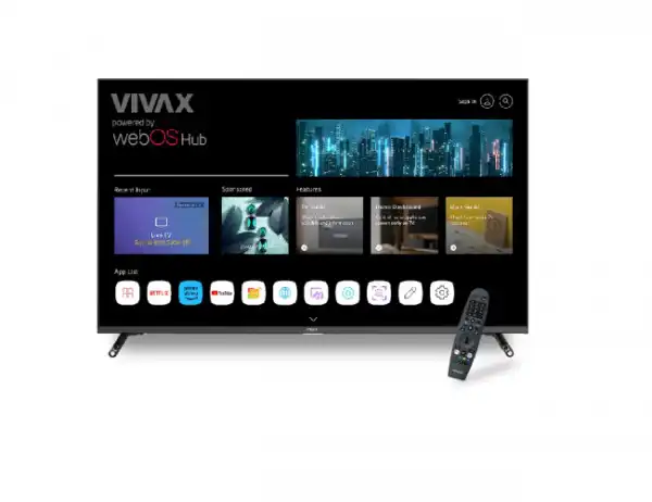 Televizor Vivax 50S60WO Smart, LED, 4K UHD, 50''(127cm), DVB-T2-T-C-S2