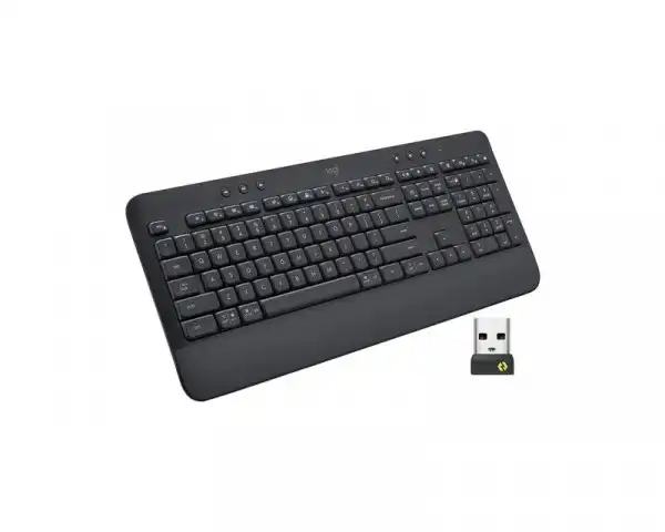 LOGITECH K650 Signature Wireless US crna tastatura