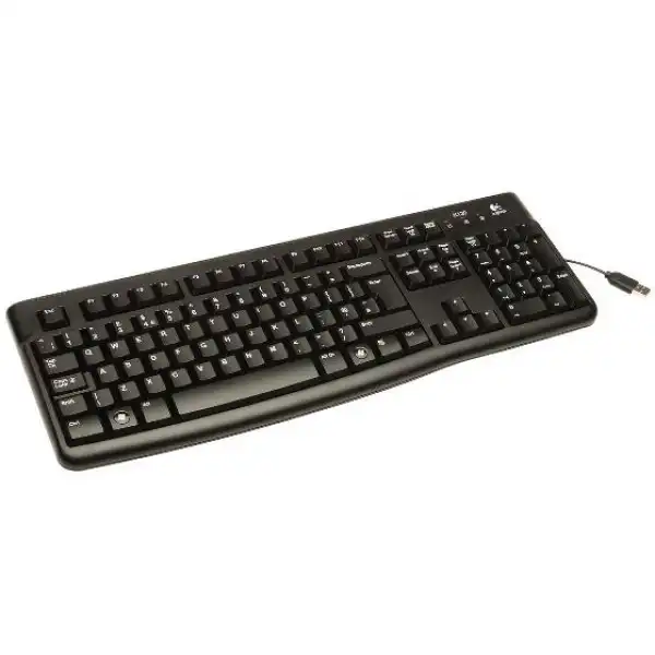 LOGITECH Žična tastatura K120 US (Crna) - 920-002509