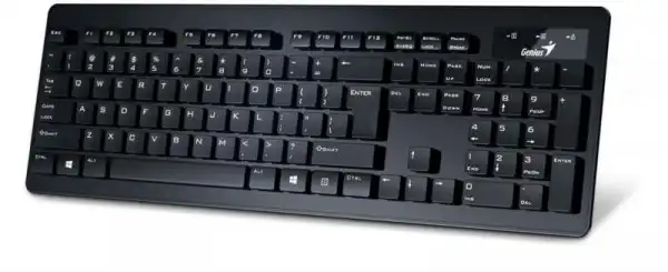 GENIUS Žična tastatura SlimStar 126 YU-SRB (Crna)