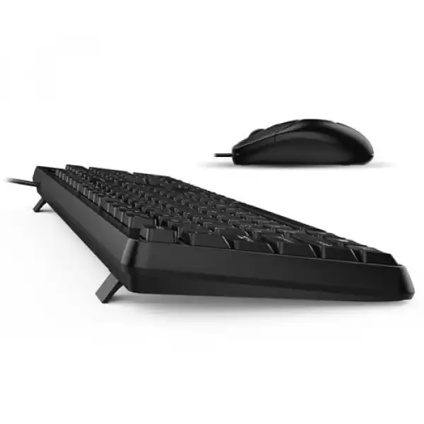 GENIUS Žična tastatura i miš KM-170 YU-SRB (Crna)