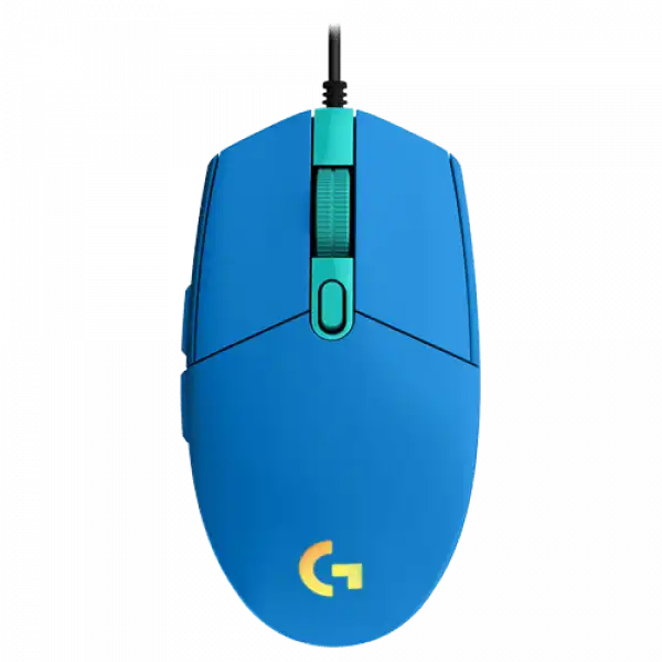 Logitech G102 Lightsync Gaming Wired Mouse, Blue USB