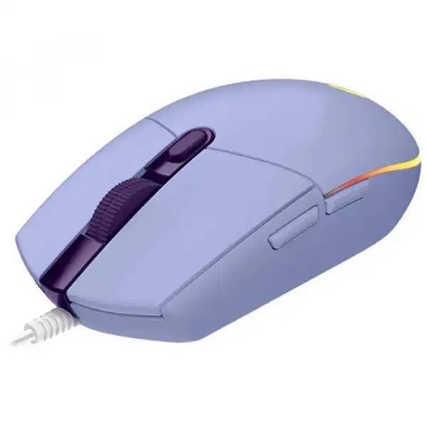 LOGITECH Gejmerski miš G102 LIGHTSYNC (Ljubičasti)