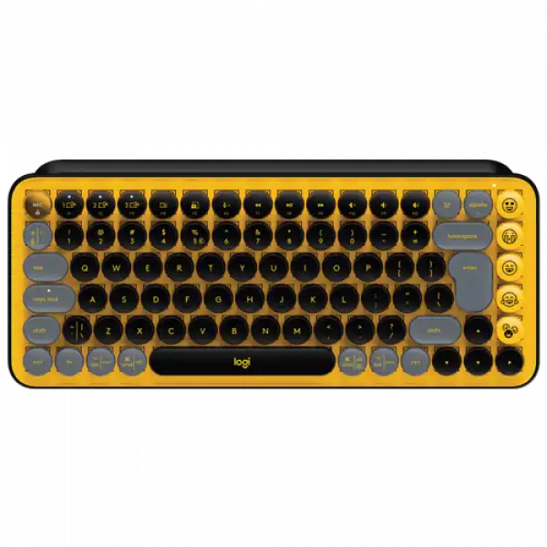 LOGITECH Bežična tastatura Pop Keys Blast (Crna/Žuta)