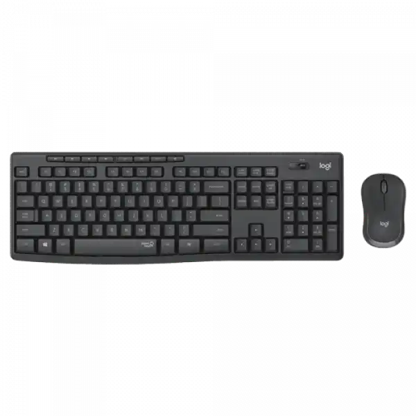LOGITECH Bežična tastatura i miš MK295 Silent Wireless US (Crna)