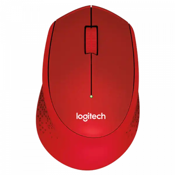 LOGITECH Bežični miš M330 Silent Plus (Crveni)