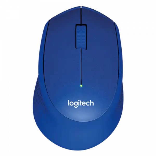 LOGITECH Bežični miš M330 Silent Plus (Plavi)