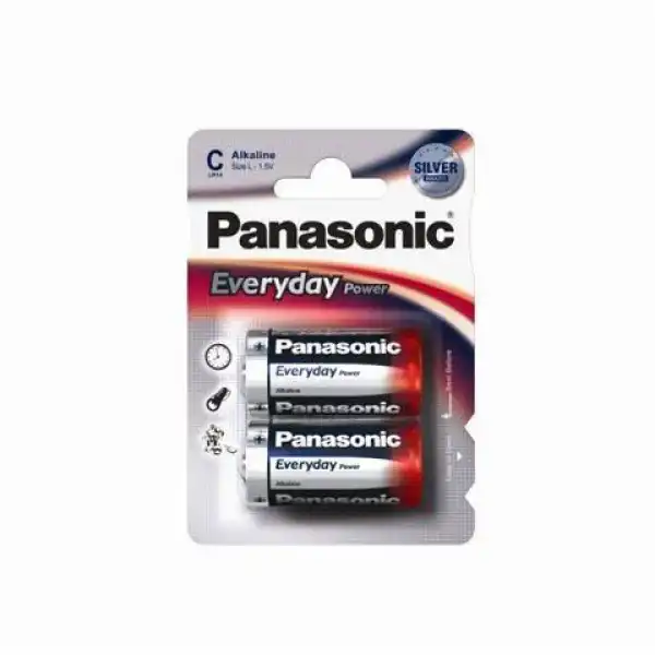 PANASONIC baterije LR14EPS2BP- 2×C  Alkalne Everyday Power