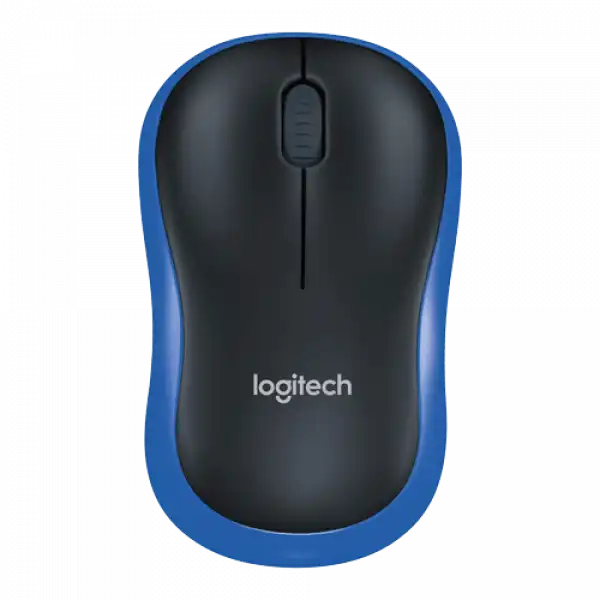 LOGITECH Bežični miš M185 (Plavo/Crni)