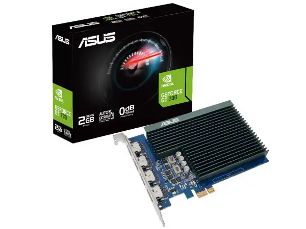 Grafička karta ASUS GT730-4H-SL-2GD5  NVD/2GB/GDDR5/64bit/crna