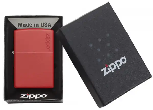 ZIPPO Upaljač -Red Matte Logo