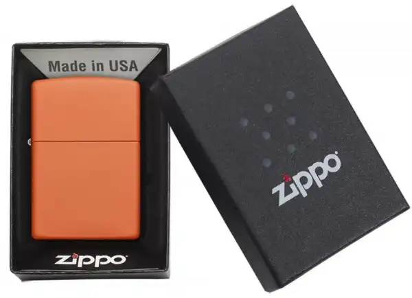 ZIPPO Upaljač -Orange Matte