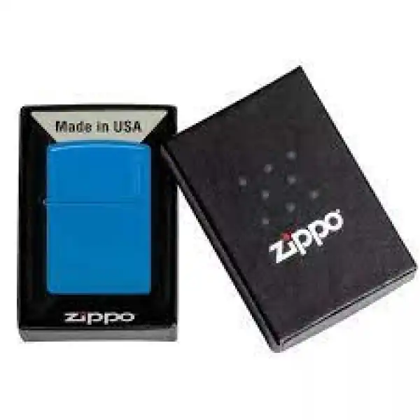 ZIPPO Upaljač- Sky Blue M Logo