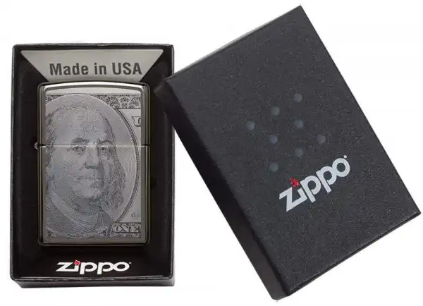 ZIPPO Black Ice Currency upaljač