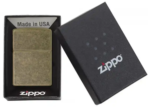 ZIPPO Upaljač -ANTIQUE BRASS