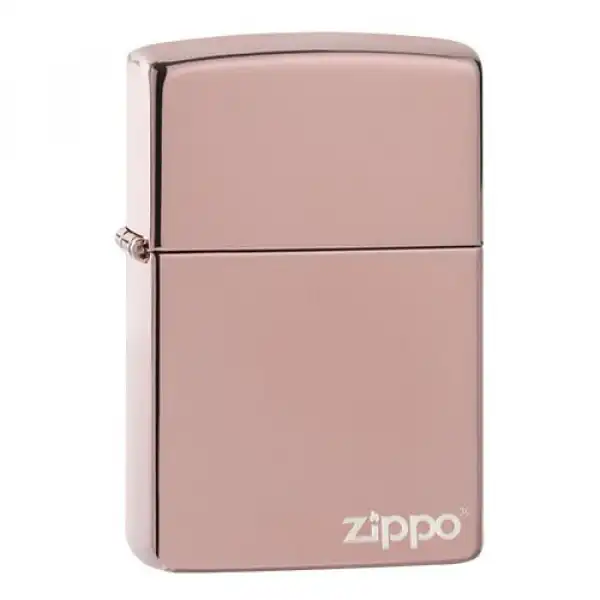 ZIPPO Upaljač-Rose Gold Logo