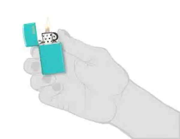 ZIPPO Slim Turquoise upaljač