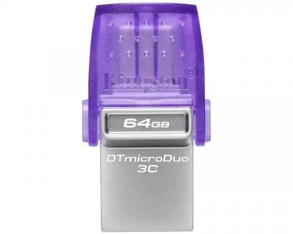KINGSTON 64GB DataTraveler MicroDuo 3C USB 3.2 flash DTDUO3CG364GB