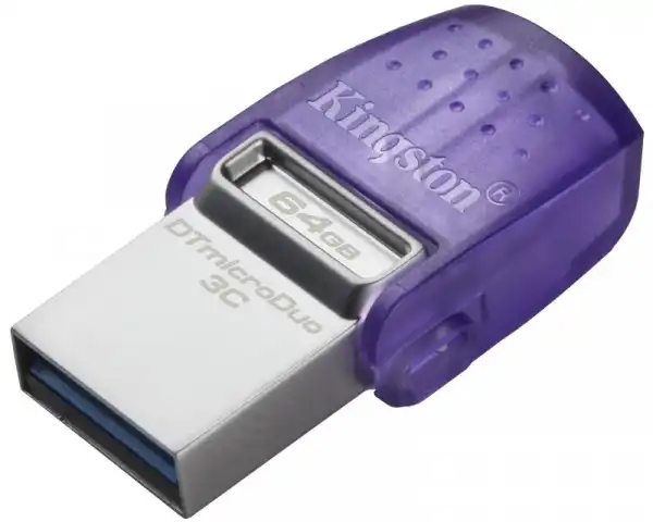 KINGSTON 64GB DataTraveler MicroDuo 3C USB 3.2 flash DTDUO3CG364GB