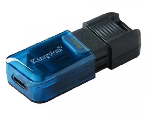 KINGSTON 64GB DataTraveler 80 M USB-C 3.2 flash DT80M64GB