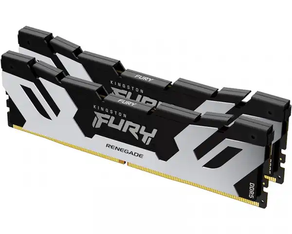 KINGSTON DIMM DDR5 32GB (2x16GB kit) 6800MTs KF568C36RSK2-32 FURY Renegade Silver