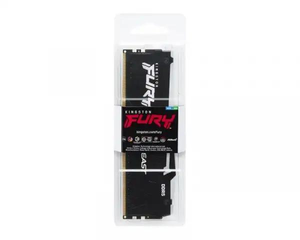 KINGSTON DIMM DDR5 32GB 5600MTs KF556C36BBEA-32 Fury Beast RGB EXPO