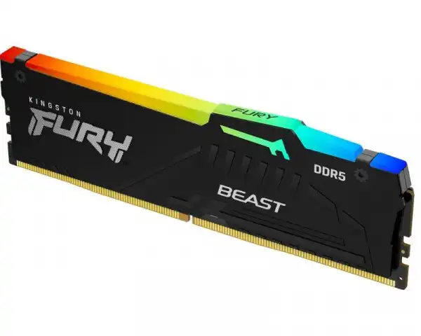 KINGSTON DIMM DDR5 32GB 5200MTsKF552C36BBEA-32 Fury Beast RGB EXPO