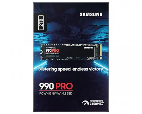 SAMSUNG 2TB M.2 NVMe MZ-V9P2T0BW 990 Pro Series SSD