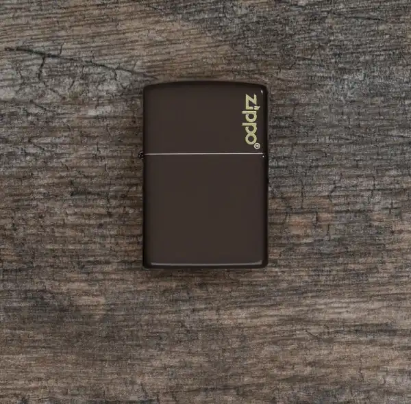 ZIPPO Upaljač -Brown Mate Logo