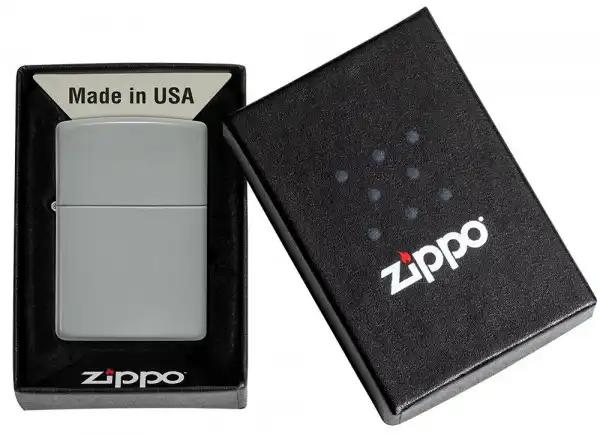 ZIPPO Upaljač-Flat Siva