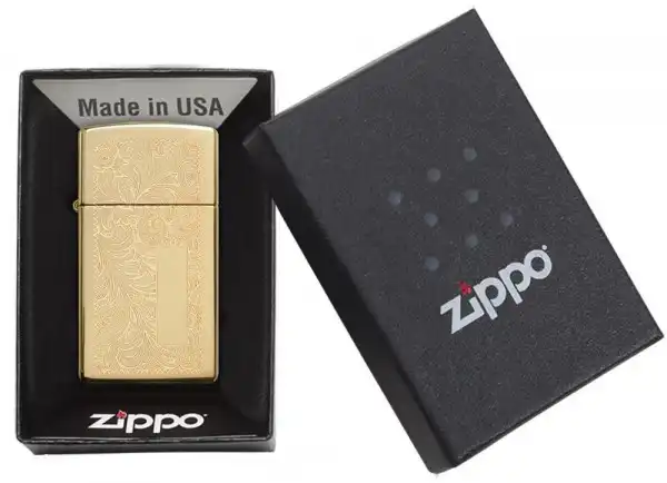 ZIPPO Venitian Slim Brass upaljač