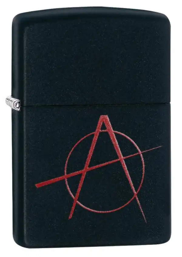 ZIPPO Upaljač -Anarchy Black Matte