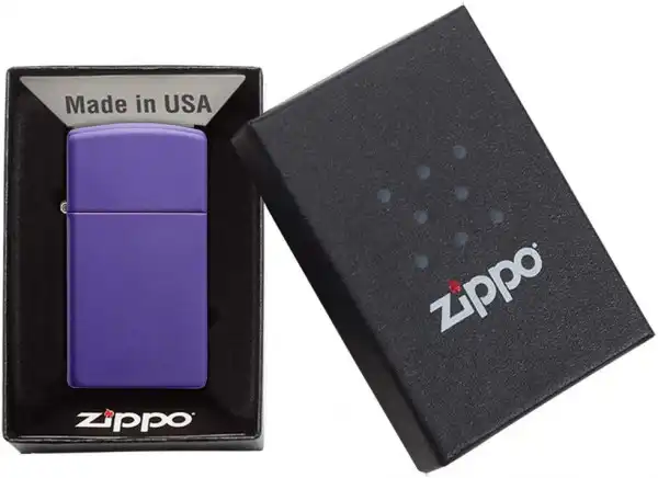 ZIPPO Upaljač - Purple Mate Slim