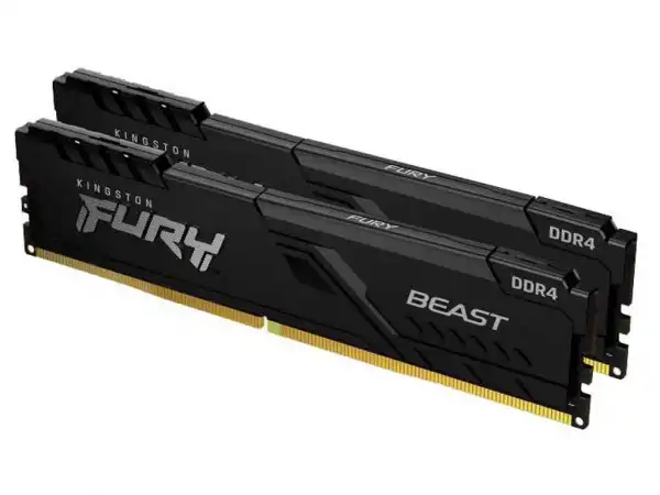 Memorija KINGSTON Fury Beast KF436C17BBK2/16 16GB(2X8GB)/DIMM/DRR4/3600MHz/crna