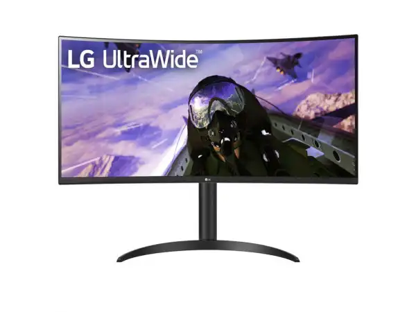 Monitor LG 34WP65CP-B 34''/VA,zakrivljen,21:9/3440x1440 /160Hz/1ms MBR/HDMIx2,DP/Freesync/visina