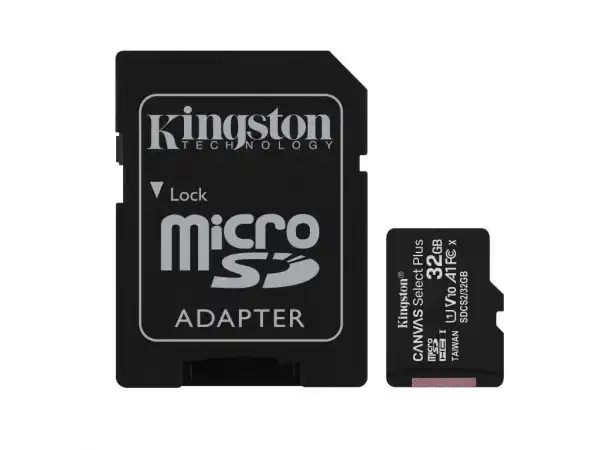 Memorije kartice KINGSTON SDCS2/128GB/microSDXC/128GB/Class10 U1/100MB/s-10MB/s+adapter