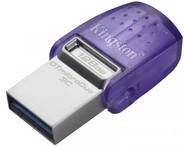 KINGSTON 128GB DataTraveler MicroDuo 3C USB 3.2 flash DTDUO3CG3128GB