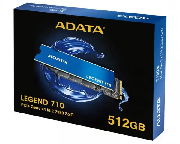 A-DATA 512GB M.2 PCIe Gen3 x4 LEGEND 710 ALEG-710-512GCS SSD