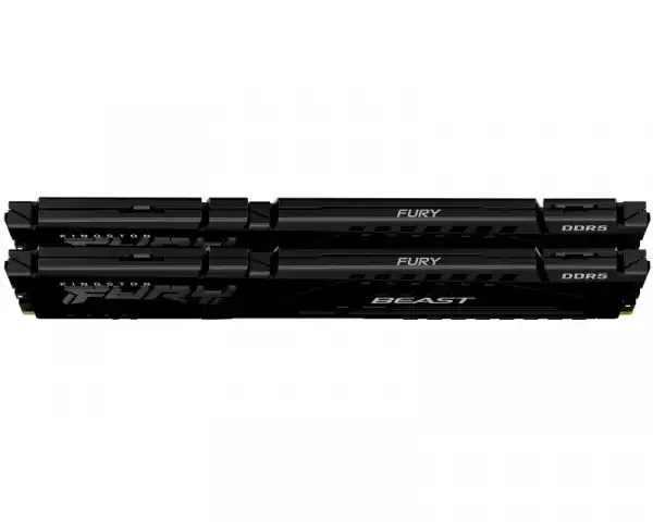 KINGSTON DIMM DDR5 64GB (2x32GB kit) 5600MTs KF556C40BBK2-64 Fury Beast black