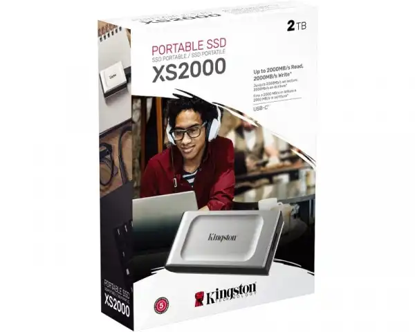 KINGSTON Portable XS2000 2TB eksterni SSD SXS20002000G