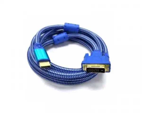 FAST ASIA Kabl HDMI na DVI(24+1) 1.5m (mm) plavi