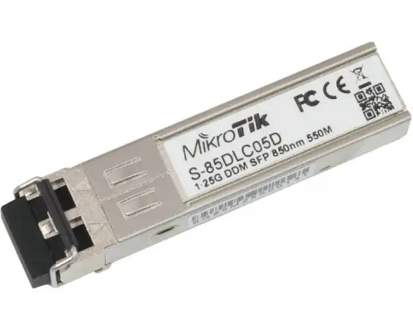 MIKROTIK (S-85DLC05D) SFP primopredajni modul 1.25G MM 550m 850nm