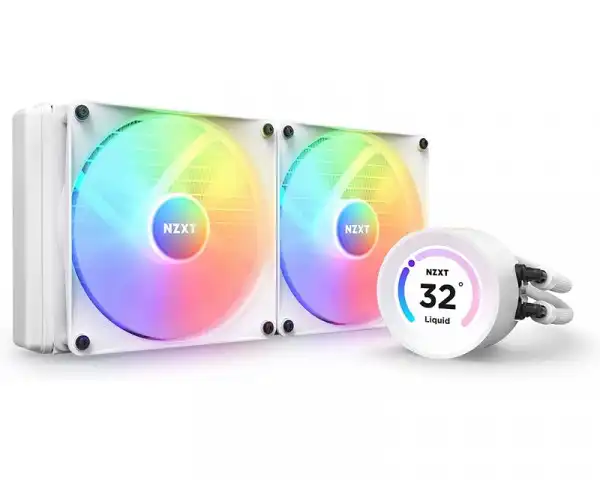NZXT Kraken Elite 280 RGB vodeno hlađenje belo (RL-KR28E-W1)