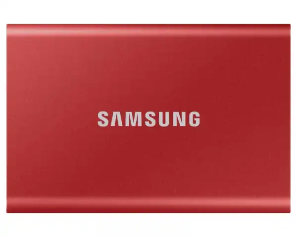 SAMSUNG Portable T7 500GB crveni eksterni SSD MU-PC500R