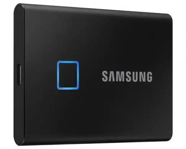 SAMSUNG Portable T7 Touch 1TB crni eksterni SSD MU-PC1T0K