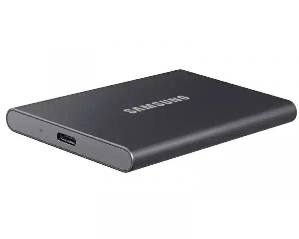 SAMSUNG Portable T7 500GB sivi eksterni SSD MU-PC500T