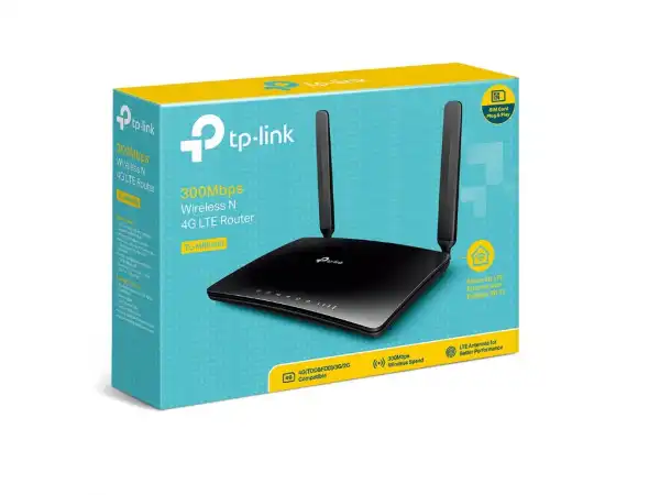 Bežični ruter TP-LINK TL-MR6400 Wi-Fi/N300/300Mbps/3G/4G/SIM/1xWAN 3xLAN/2 interne 2 eksterne antene