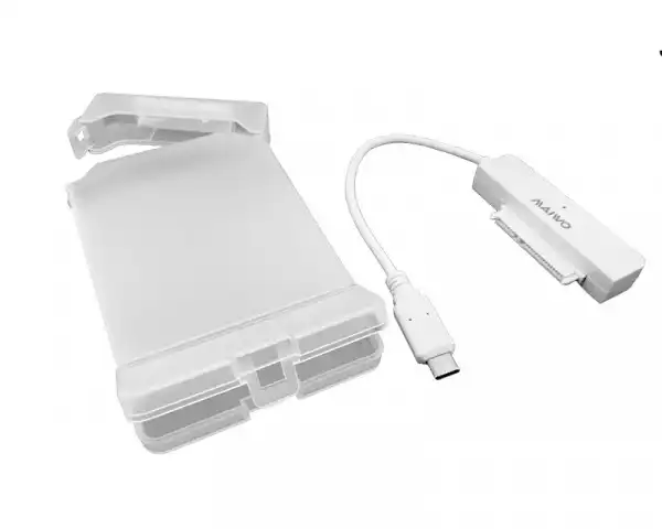 MAIWO Adapter USB 3.1 Type C to SATA za 2.5'' HDD  wProtective box