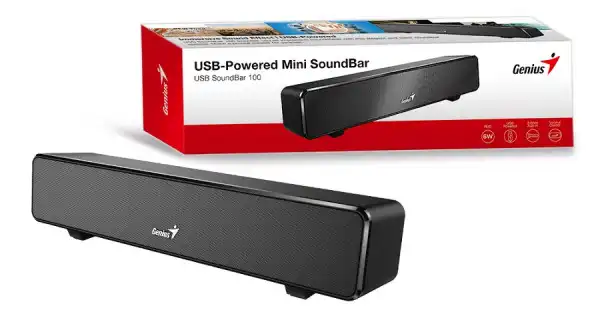 Genius zvučnici RS2,USB SoundBar 100, Black