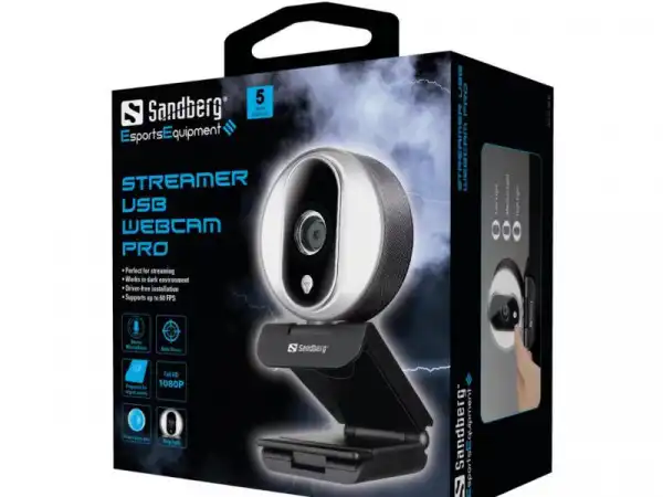 Sandberg WEB kamera Streamer Pro 134-12